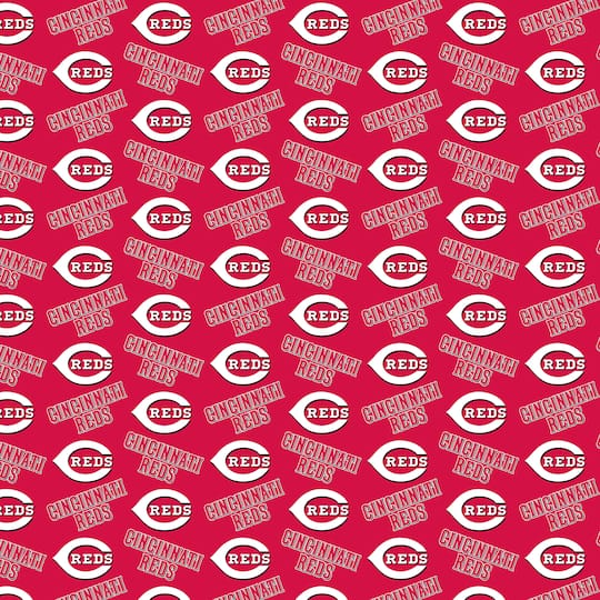 MLB Cincinnati Reds Cotton Fabric